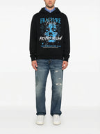 FesFas mask-print Hoodie | Black | Men