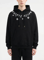 FesFas graphic-print Hoodie | Black | Men