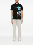 FesFas bear-print | Áo Polo | Nam | Màu Đen
