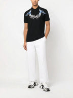 FesFas blue phoenix-print | Áo Polo | Nam | Màu Đen
