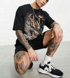 FesFas dragon-print | Bộ T-Shirt | Nam | Màu Đen