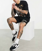 FesFas dragon-print | Bộ T-Shirt | Nam | Màu Đen