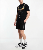 FesFas dragonfly-print | Bộ Polo | Nam | Màu Đen