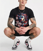 FesFas medusa-print | Bộ T-Shirt | Nam | Màu Đen