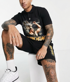 FesFas combatant-print | Bộ Polo | Nam | Màu Đen