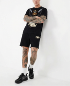 FesFas dark angel-print | Bộ T-Shirt | Nam | Màu Đen