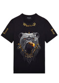 FesFas bulldog-print | Áo Thun | Nam | Màu Đen