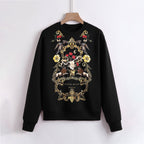 FesFas Baroque-print Sweatshirt | Black | Men