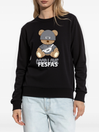 FesFas bear-print Sweatshirt | Black | Men