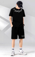 FesFas Drawstring Shorts | Men | Black