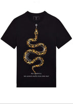 FesFas Snake-print | Áo Thun | Nam | Màu Đen