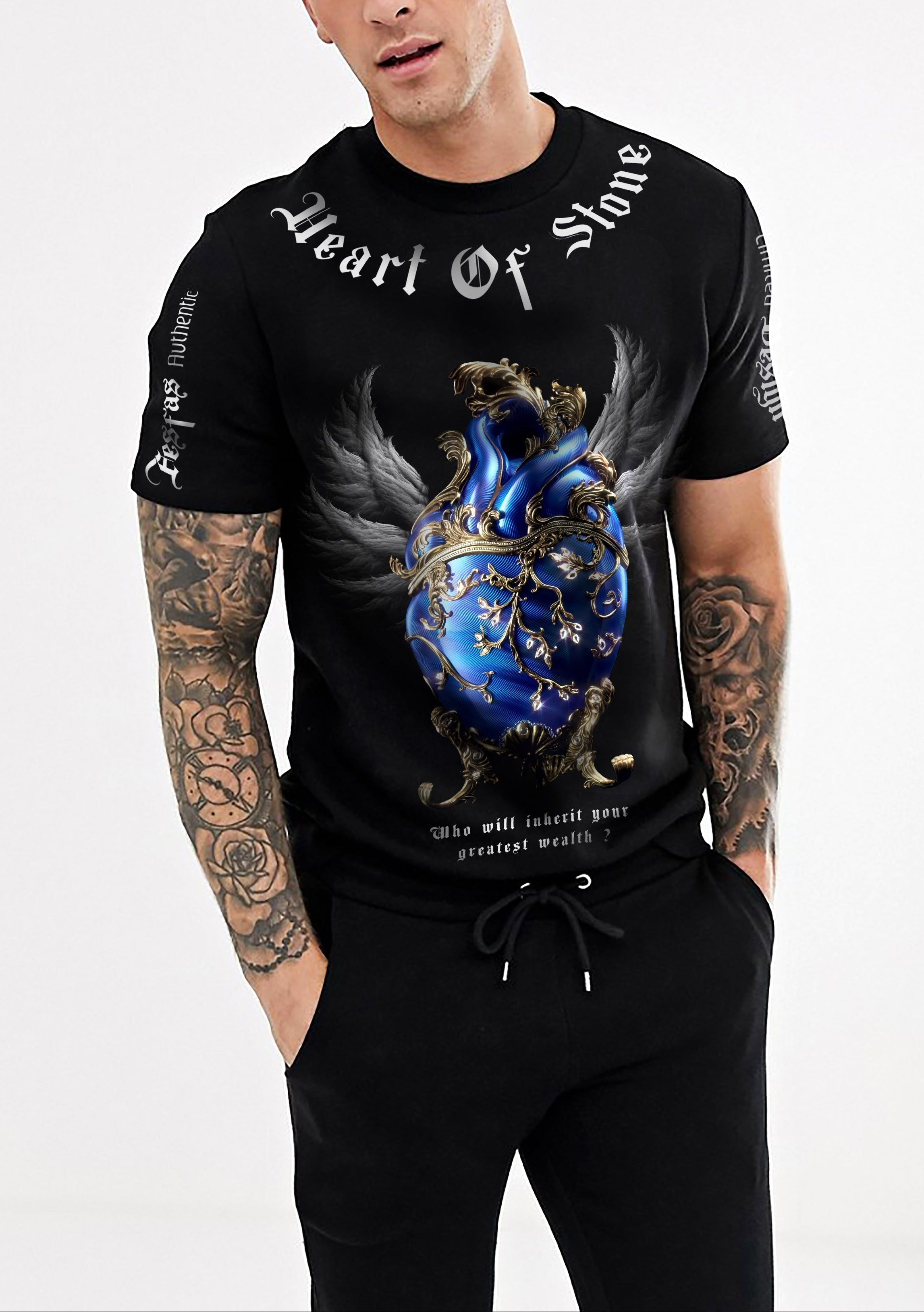 FesFas graphic-print | Áo Thun | Nam | Màu Đen