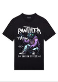 FesFas Panther-print | Áo Thun | Nam | Màu Đen