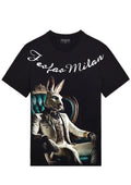 FesFas rabbit-print | Áo Thun | Nam | Màu Đen