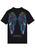 FesFas angel wings-print | Áo Thun | Nam | Màu Đen