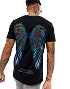 FesFas angel wings-print | Áo Thun | Nam | Màu Đen