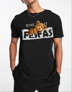 FesFas Bear-print | Áo Thun | Nam | Màu Đen
