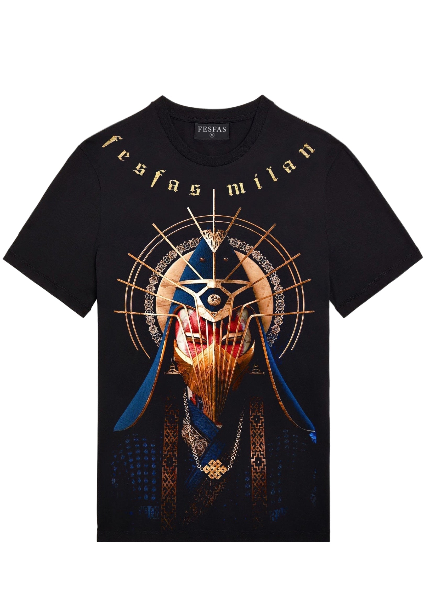 FesFas lady-print | Áo Thun | Nam | Màu Đen