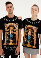 FesFas Maria-print | Áo Thun | Nam | Màu Đen