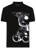 FesFas bear-print | Áo Polo | Nam | Màu Đen