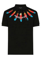 FesFas feather-print | Áo Polo | Nam | Màu Đen