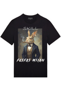 FesFas rabbit-print | Áo Thun | Nam | Màu Đen