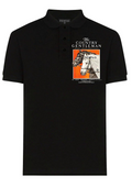 FesFas Horse-print | Áo Polo | Nam | Màu Đen