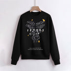 FesFas Snake-print Sweatshirt | Black | Men