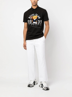 FesFas Bear-print | Áo Polo | Nam | Màu Đen