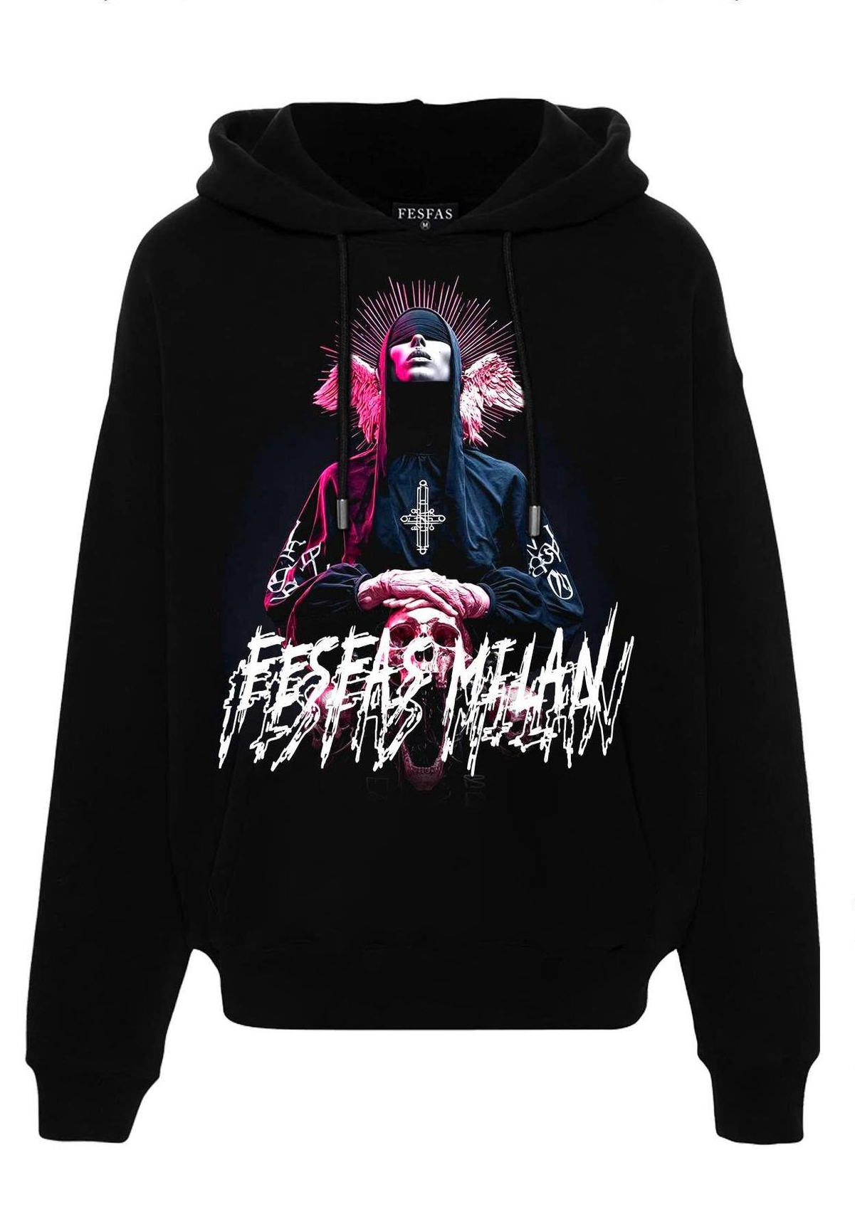 FesFas believer-print Hoodie | Black | Men