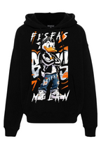 FesFas cartoon-print Hoodie | Black | Men