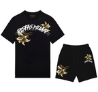 FesFas lily-print | Bộ T-Shirt | Nam | Màu Đen