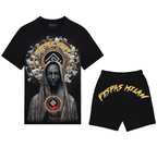 FesFas goddess-print | Bộ T-Shirt | Nam | Màu Đen