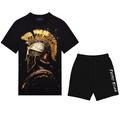 FesFas sparta-print | Bộ T-Shirt | Nam | Màu Đen