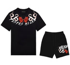 FesFas snake-print | Bộ T-Shirt | Nam | Màu Đen