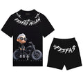 FesFas cool boy-print | Bộ T-Shirt | Nam | Màu Đen