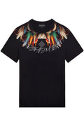 FesFas feathers-print | Áo Thun | Nam | Màu Đen