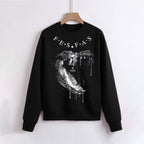 FesFas Crocodile-print Sweatshirt | Black | Men
