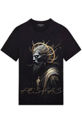 FesFas priest-print | Áo Thun | Nam | Màu Đen