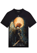 FesFas female warrior-print | Áo Thun | Nam | Màu Đen
