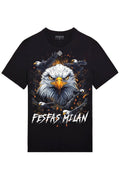 FesFas eagle-print | Áo Thun | Nam | Màu Đen