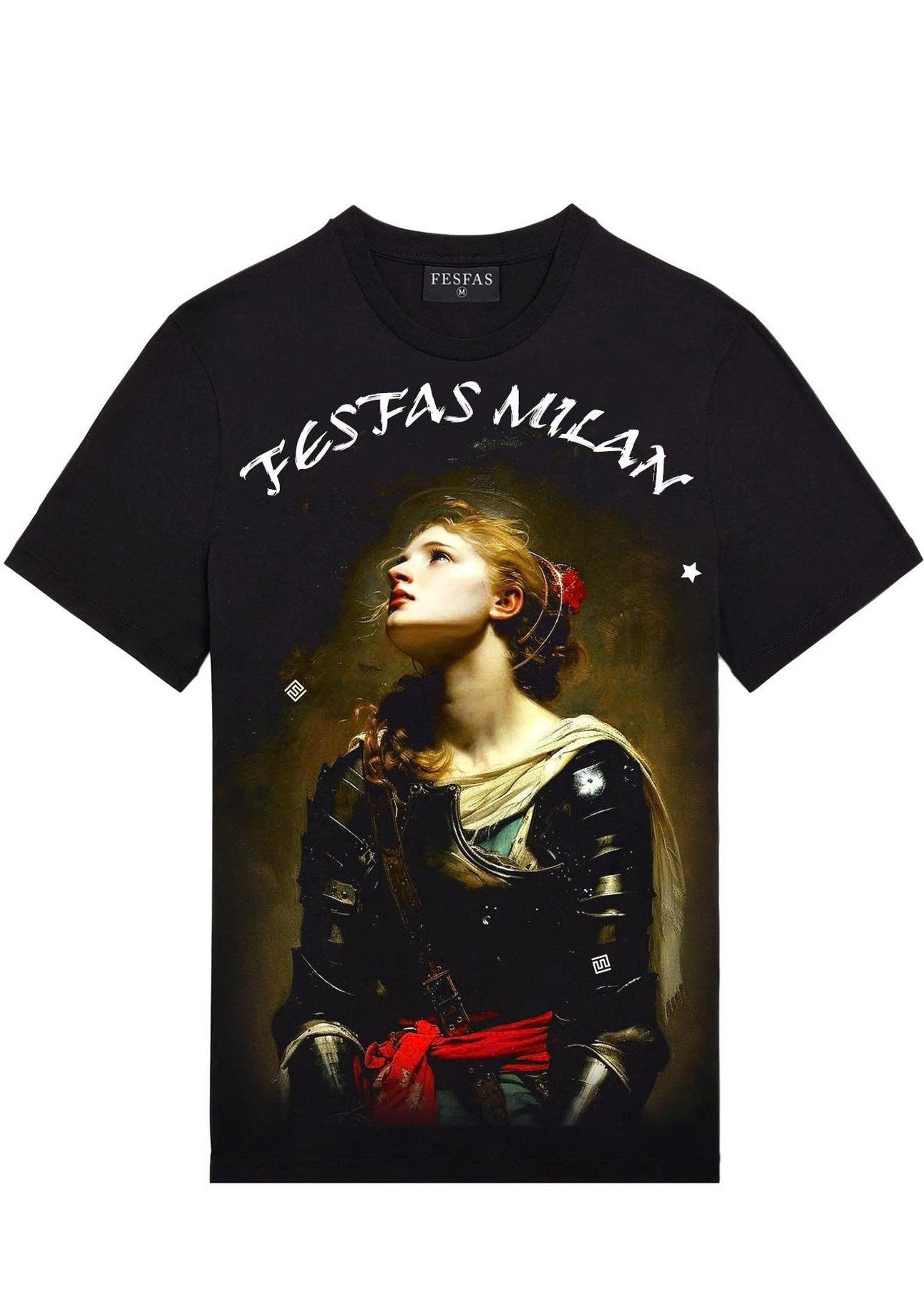 FesFas women warrior-print | Áo Thun | Nam | Màu Đen
