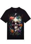 FesFas Floral-print | Áo Thun | Nam | Màu Đen