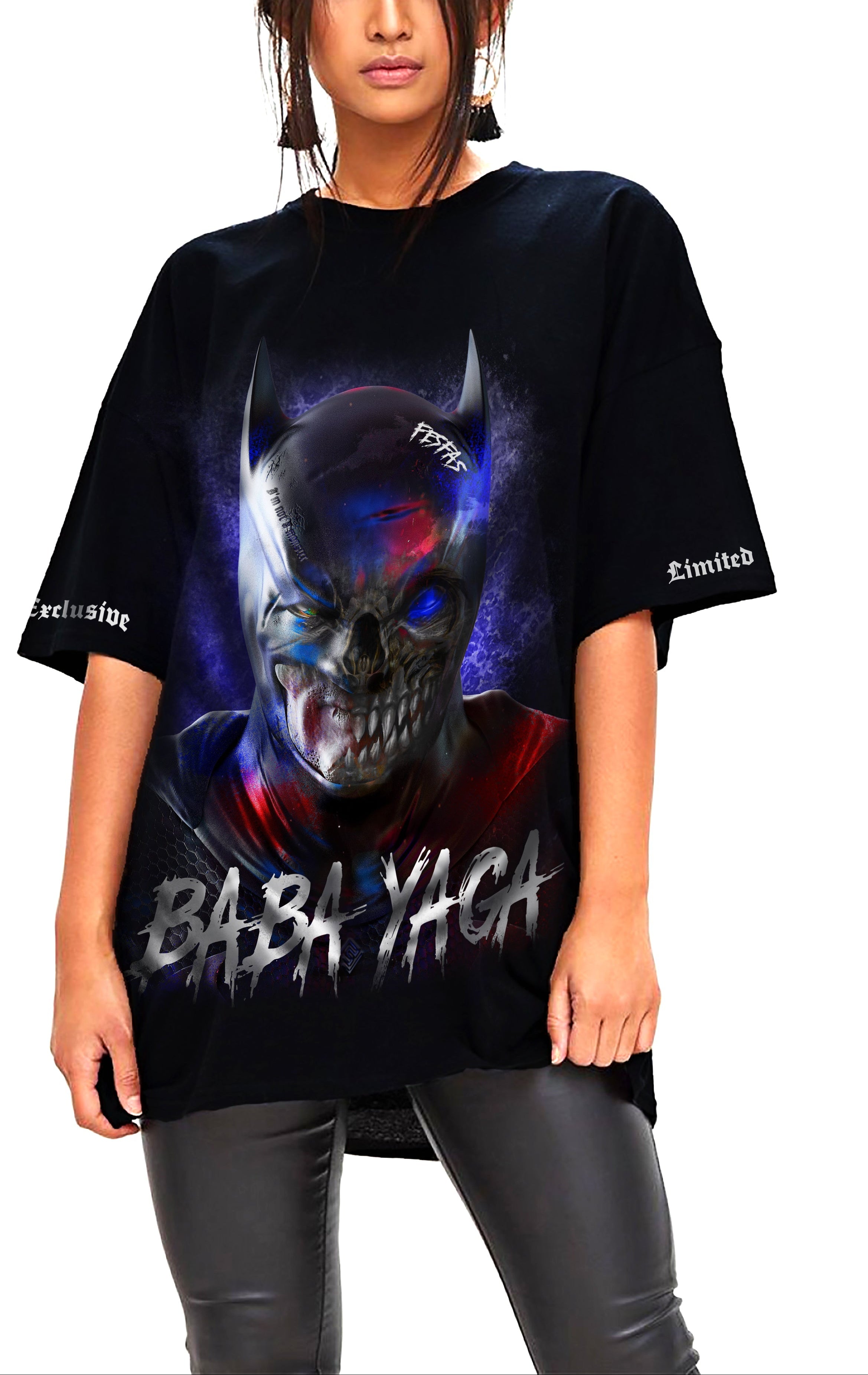 FesFas batman-print | Áo Thun | Nam | Màu Đen