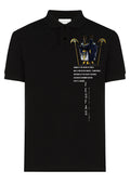 FesFas Anubis-print | Áo Polo | Nam | Màu Đen