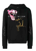 FesFas pink panther-print Hoodie | Black | Men