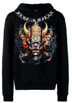 FesFas Tattoos-print Hoodie Set | Black | Men