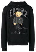 FesFas Bear-print Hoodie Set | Black | Men