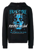 FesFas mask-print Hoodie | Black | Men