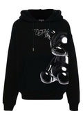FesFas bear-print Hoodie | Black | Men